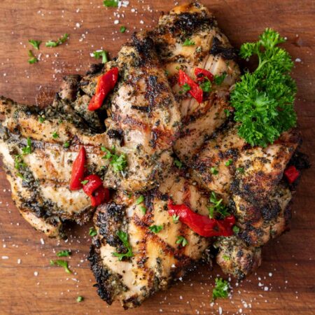 Tuscan Inspired Chicken Thighs